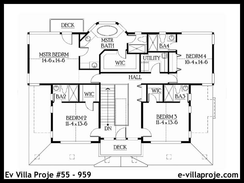 Ev Villa Proje #55 - 959 Thumbnail 3