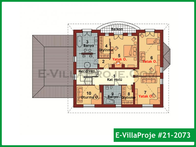 Ev Villa Proje #21 - 2073 Thumbnail 3