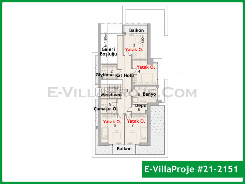 Ev Villa Proje #21 - 2151 Thumbnail 3