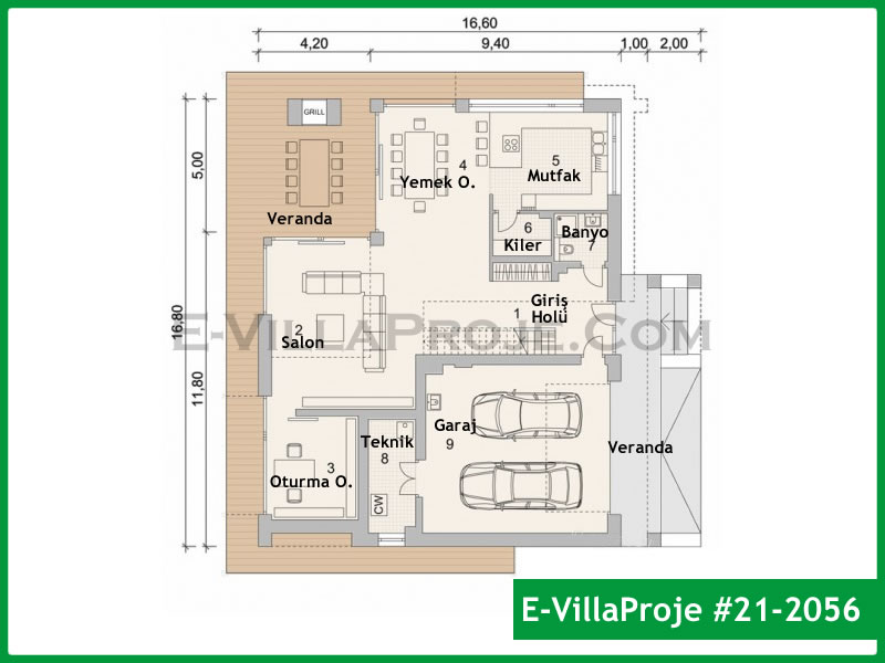 Ev Villa Proje #21 - 2056 Thumbnail 2