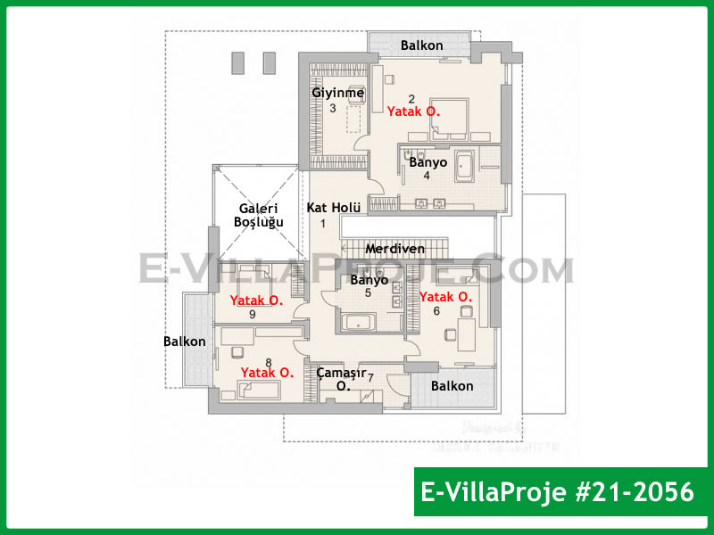 Ev Villa Proje #21 - 2056 Thumbnail 3