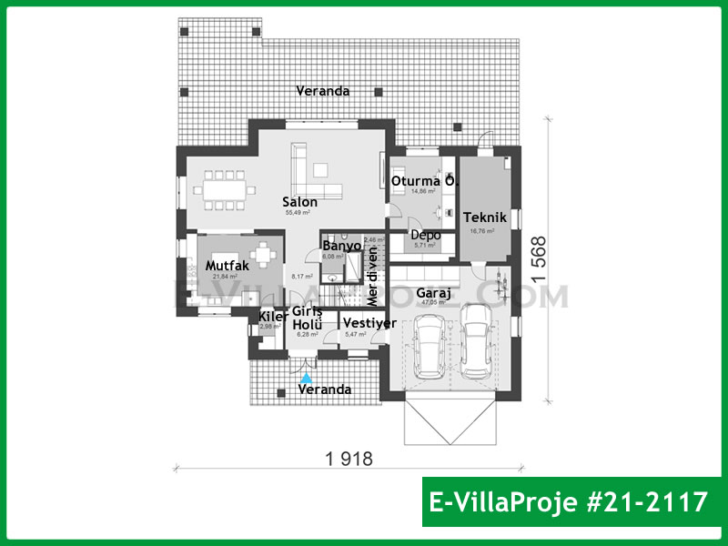 Ev Villa Proje #21 - 2117 Thumbnail 2