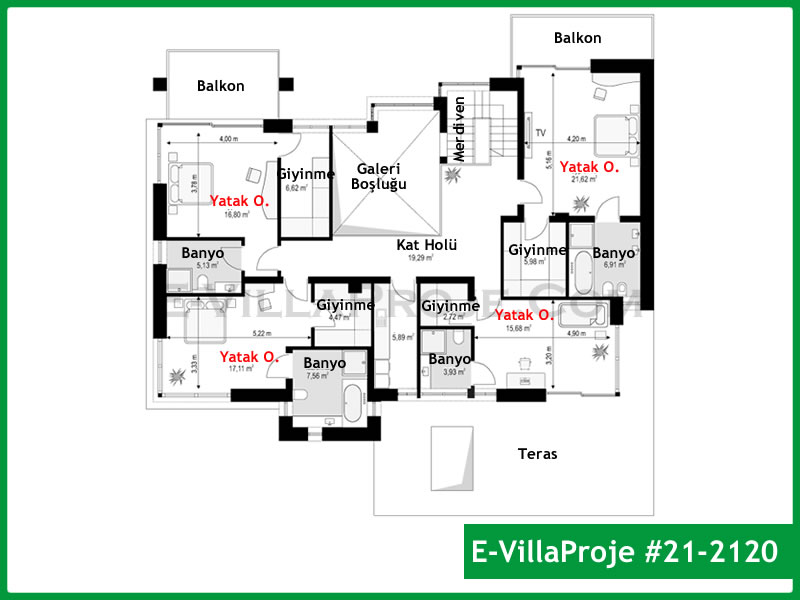 Ev Villa Proje #21 - 2120 Thumbnail 3