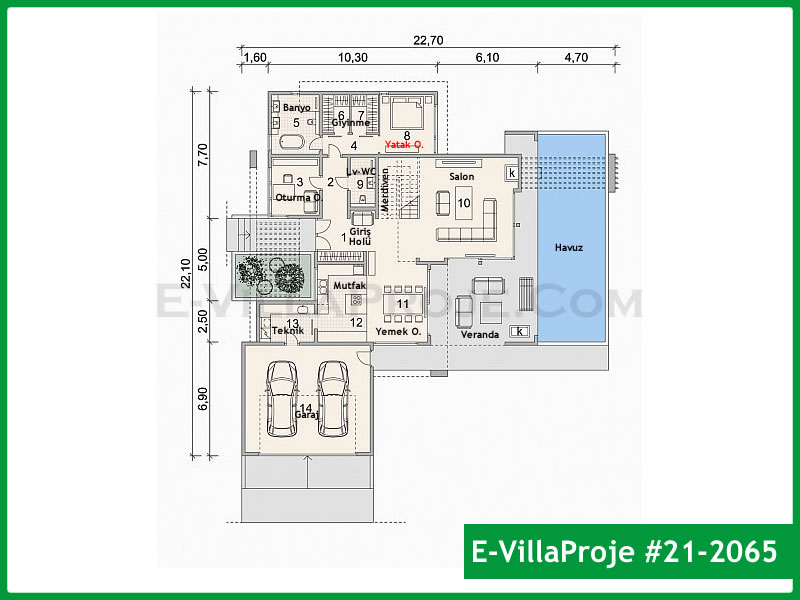 Ev Villa Proje #21 - 2065 Thumbnail 2