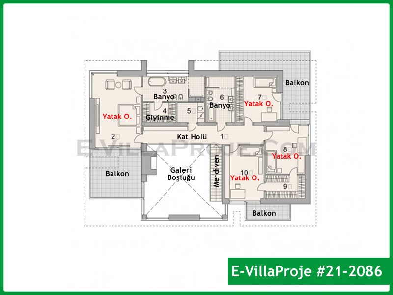 Ev Villa Proje #21 - 2086 Thumbnail 3