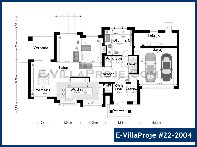 Ev Villa Proje #22 - 2004 Thumbnail 2