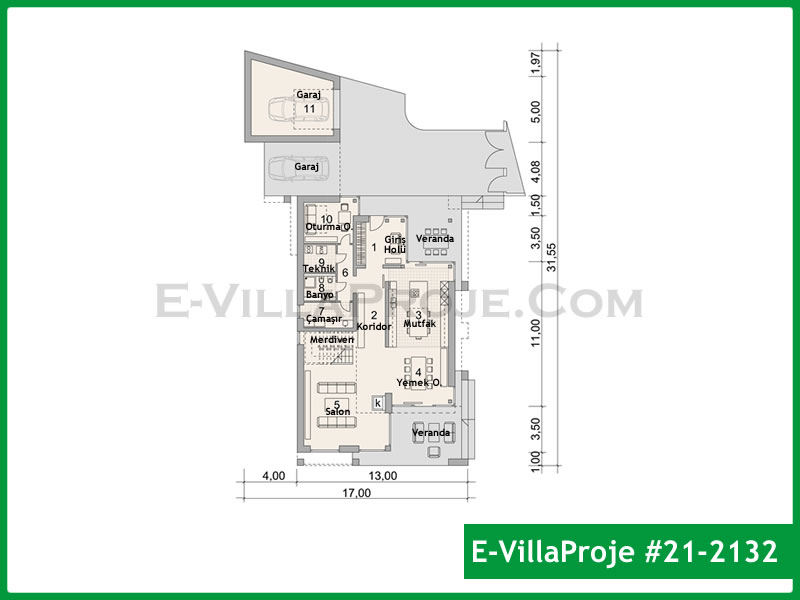 Ev Villa Proje #21 - 2132 Thumbnail 2