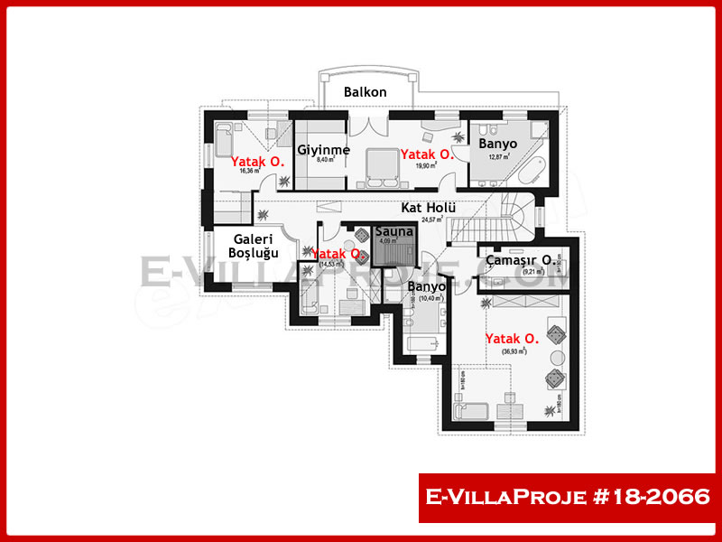 Ev Villa Proje #18 - 2066 Thumbnail 3