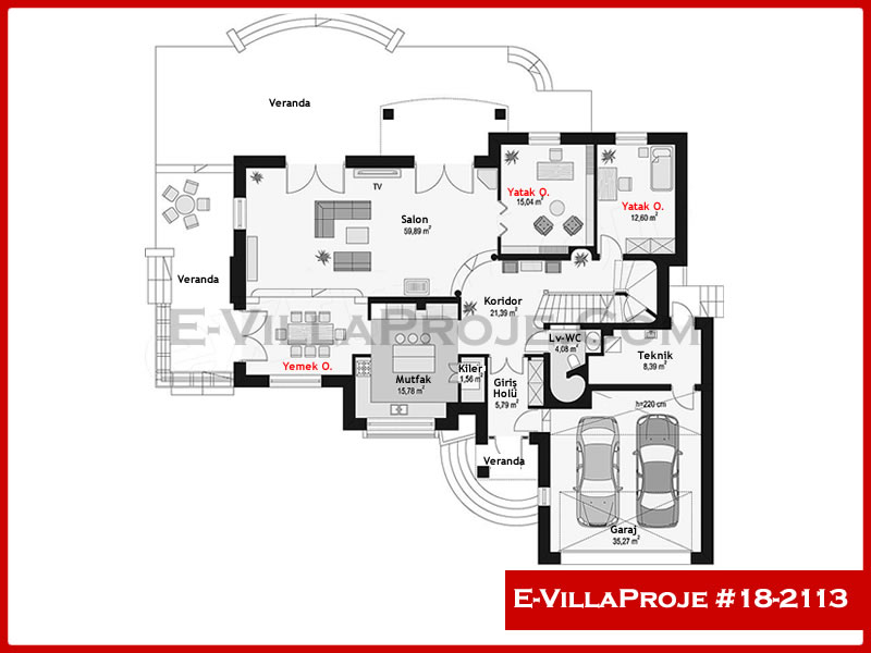 Ev Villa Proje #18 - 2113 Thumbnail 2