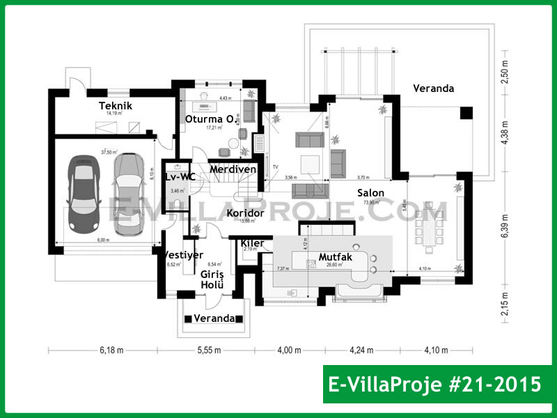 Ev Villa Proje #21 - 2015 Thumbnail 2
