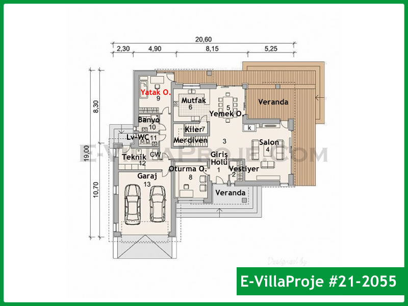 Ev Villa Proje #21 - 2055 Thumbnail 2