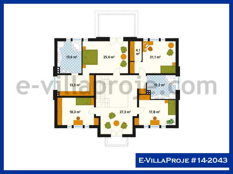Ev Villa Proje #14 - 2043 Thumbnail 3