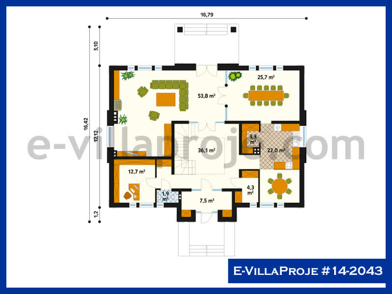 Ev Villa Proje #14 - 2043 Thumbnail 2