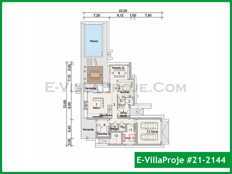 Ev Villa Proje #21 - 2144 Thumbnail 2