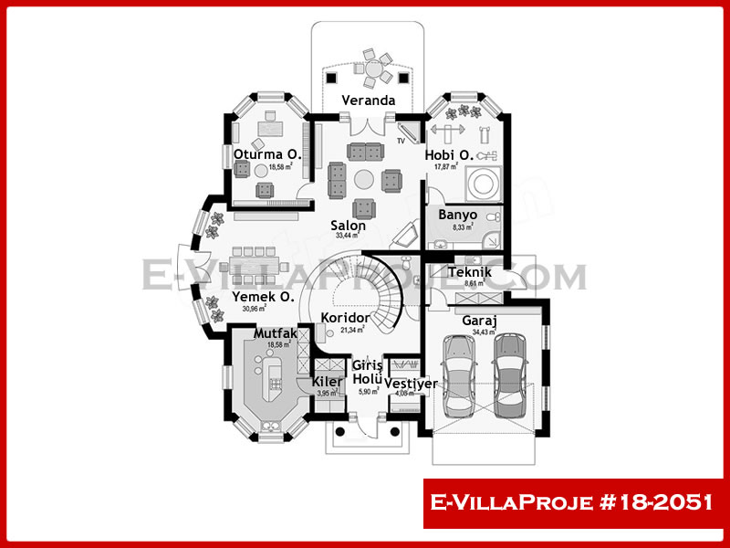 Ev Villa Proje #18 - 2051 Thumbnail 2