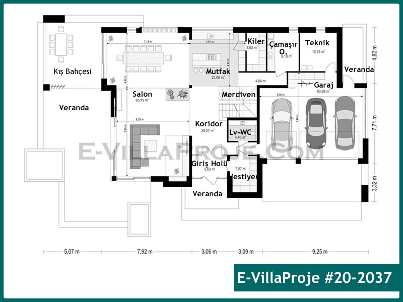 Ev Villa Proje #20 - 2037 Thumbnail 2