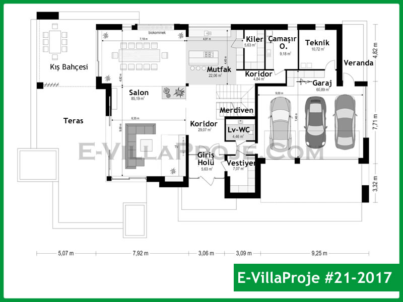 Ev Villa Proje #21 - 2017 Thumbnail 2