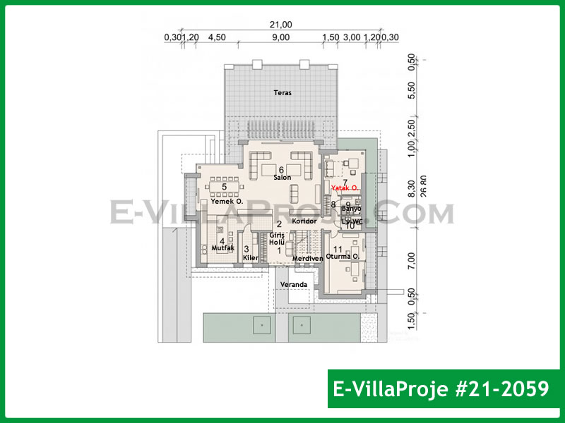 Ev Villa Proje #21 - 2059 Thumbnail 2