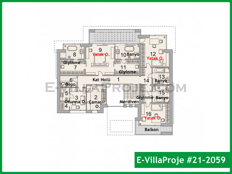 Ev Villa Proje #21 - 2059 Thumbnail 3