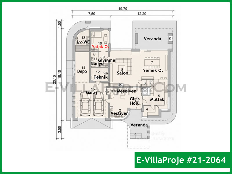 Ev Villa Proje #21 - 2064 Thumbnail 2