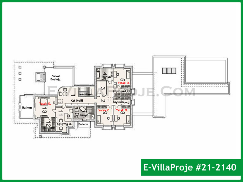 Ev Villa Proje #21 - 2140 Thumbnail 3