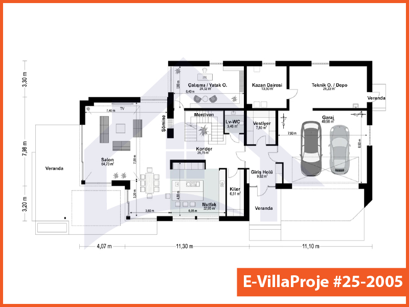 Ev Villa Proje #25 - 2005 Thumbnail 2