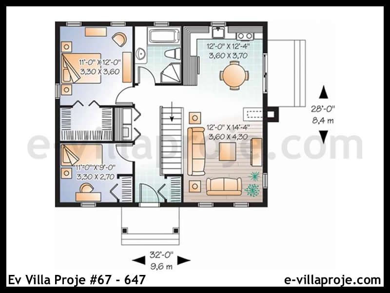 Ev Villa Proje #67 - 647 Thumbnail 2