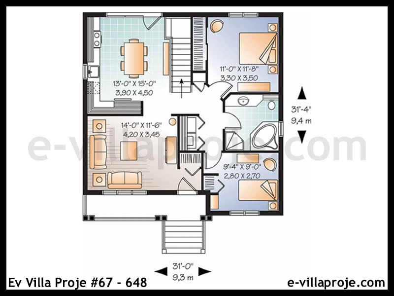 Ev Villa Proje #67 - 648 Thumbnail 2