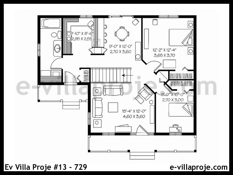 Ev Villa Proje #13 - 729 Thumbnail 2