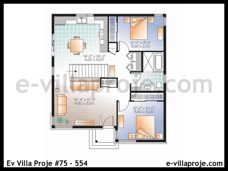 Ev Villa Proje #75 - 554 Thumbnail 2