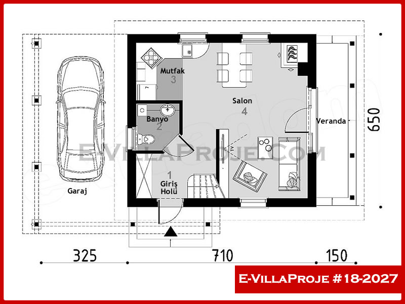Ev Villa Proje #18 - 2027 Thumbnail 2