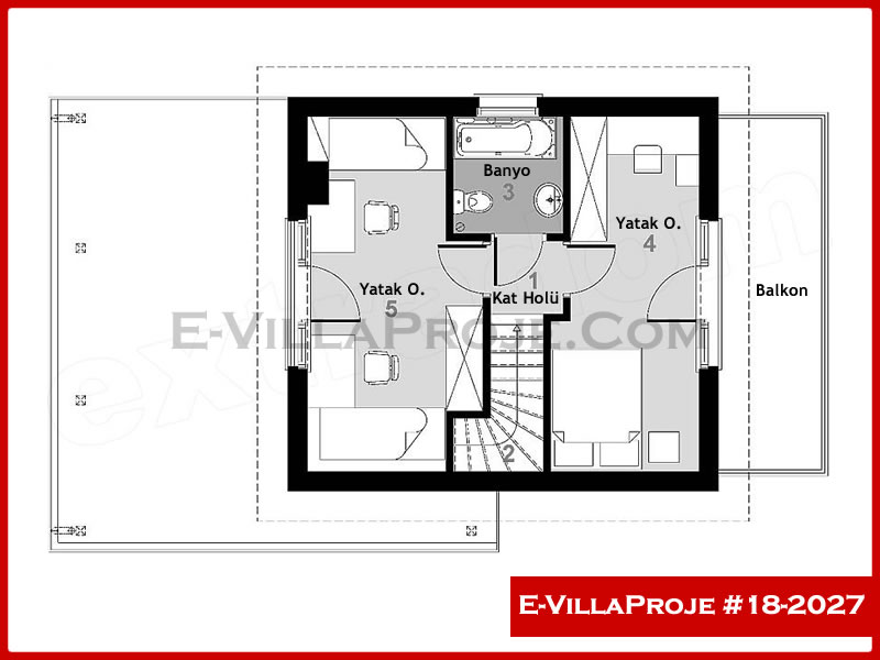 Ev Villa Proje #18 - 2027 Thumbnail 3