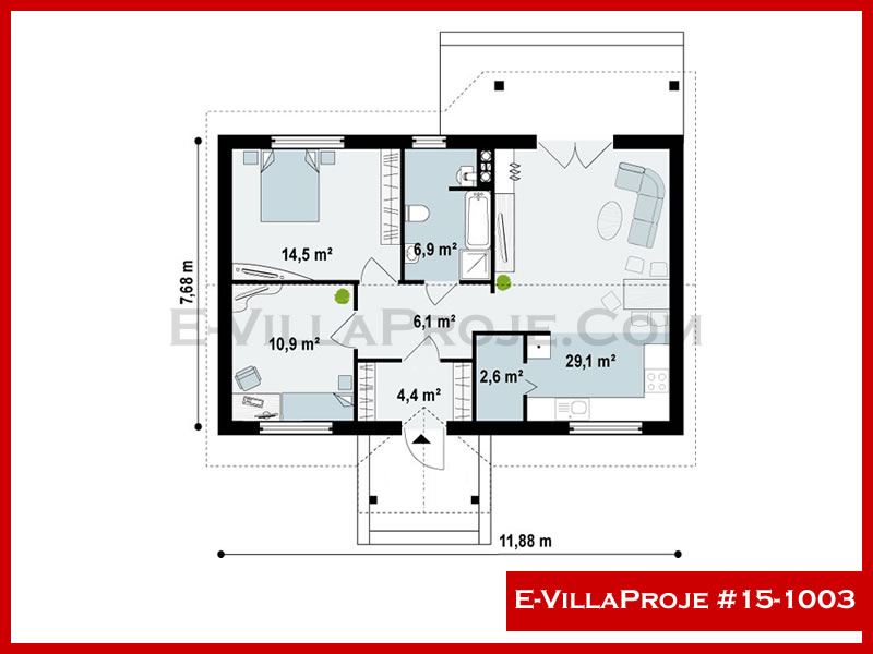 Ev Villa Proje #15 - 1003 Thumbnail 2