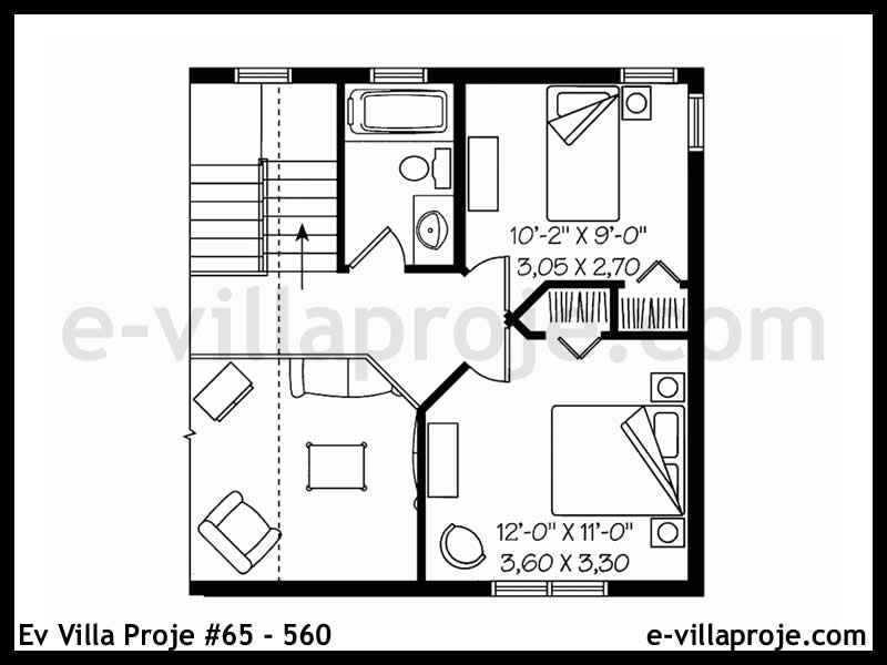 Ev Villa Proje #65 - 560 Thumbnail 3