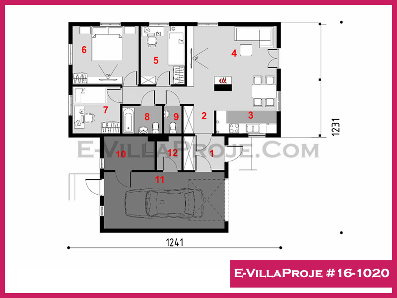 Ev Villa Proje #16 - 1020 Thumbnail 2
