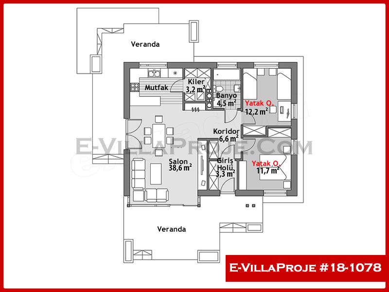 Ev Villa Proje #18 - 1078 Thumbnail 2